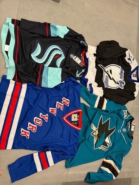 NHL jersey 160 each